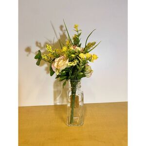 Vintage Honey Bottle Flower Vase Decor